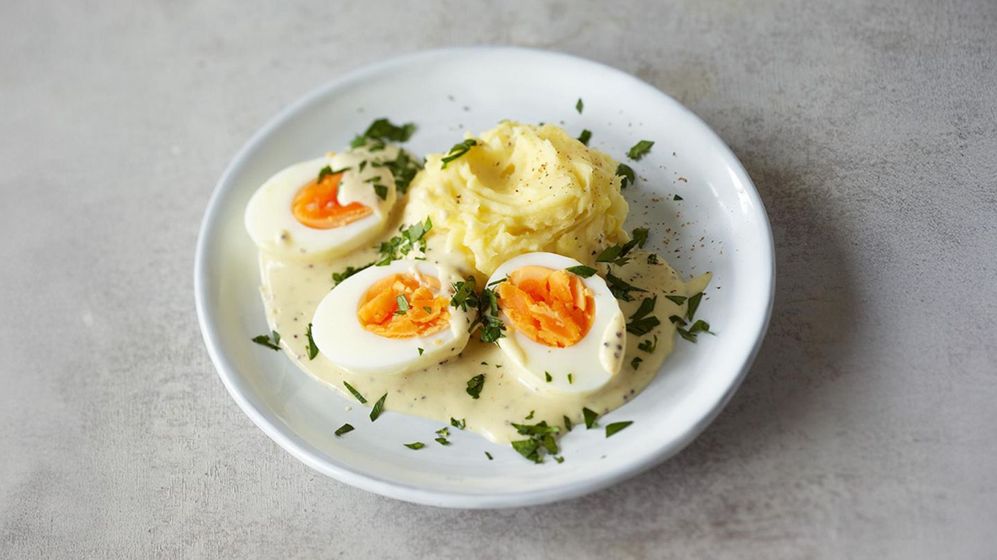 Eier in Senfsoße – schnell & einfach