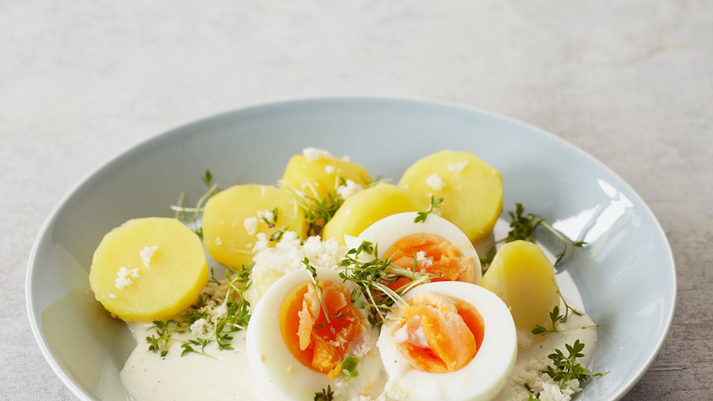 Eier in Meerrettichsauce Rezept