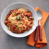 Auberginen-Pasta
