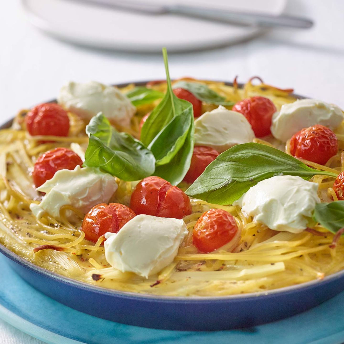 Spargel-Pizza