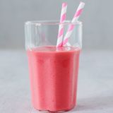 Rhababer-Erdbeer-Smoothie