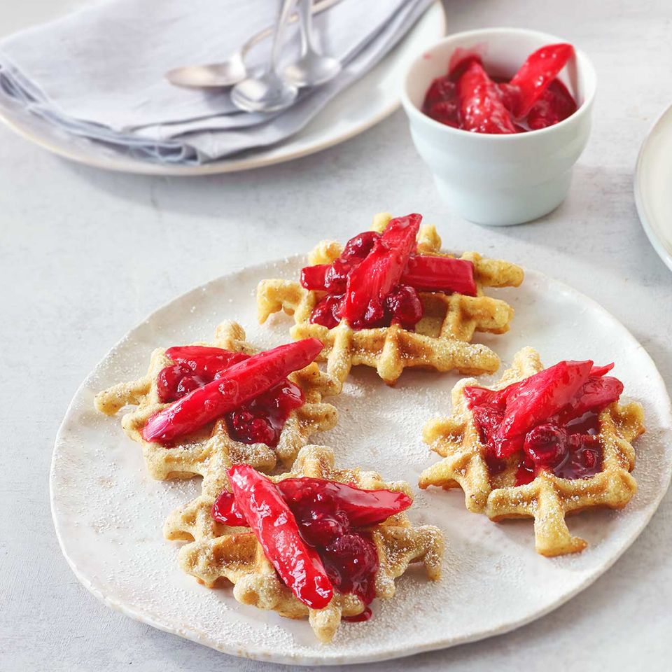 Haselnusswaffeln
