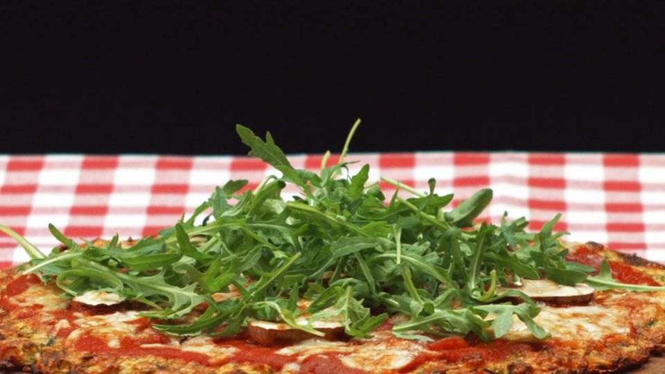Zucchini Pizzaboden