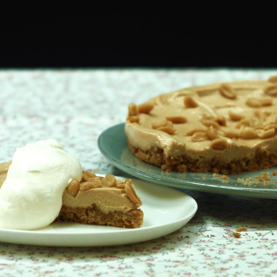 Erdnussbutter-Torte ohne Backen