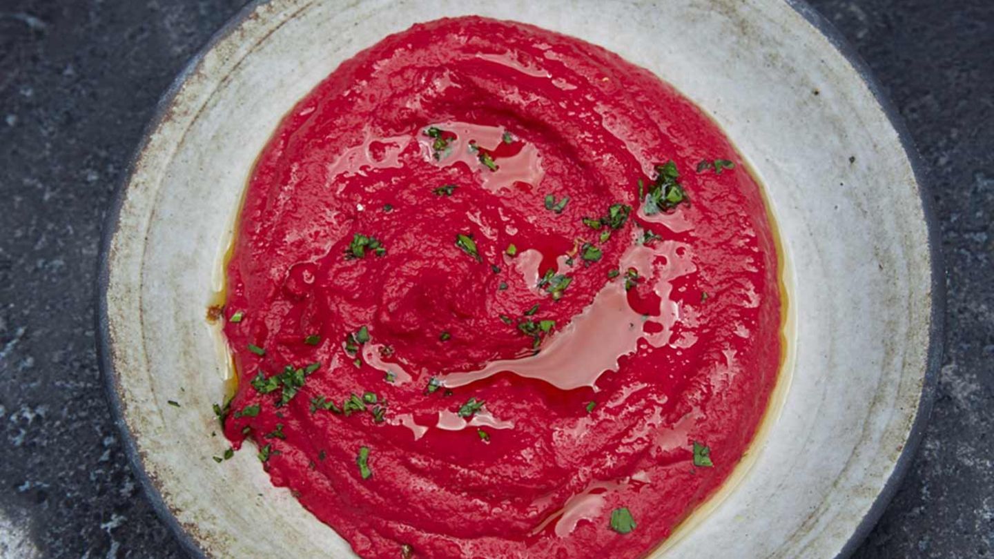 Roter Hummus Rezept