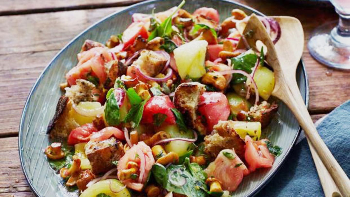 Tomaten-Pilz-Salat Rezept