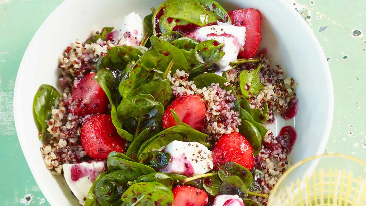 Quinoa-Spinat-Salat Rezept
