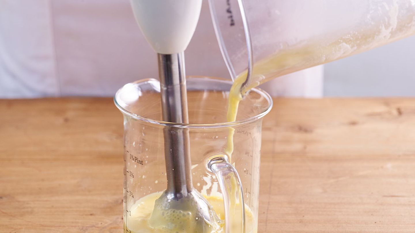 Blitz-Hollandaise mit Crème fraîche