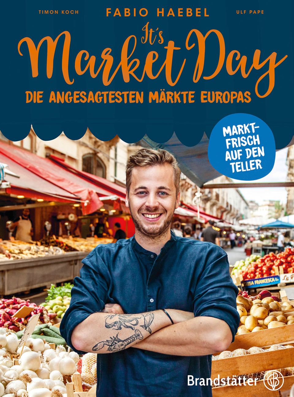 Buch Cover It's market day von Fabio Haebel Buch Cover It's market day von Fabio Haebel