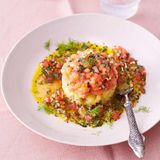 Saiblingstatar mit Würzsauce