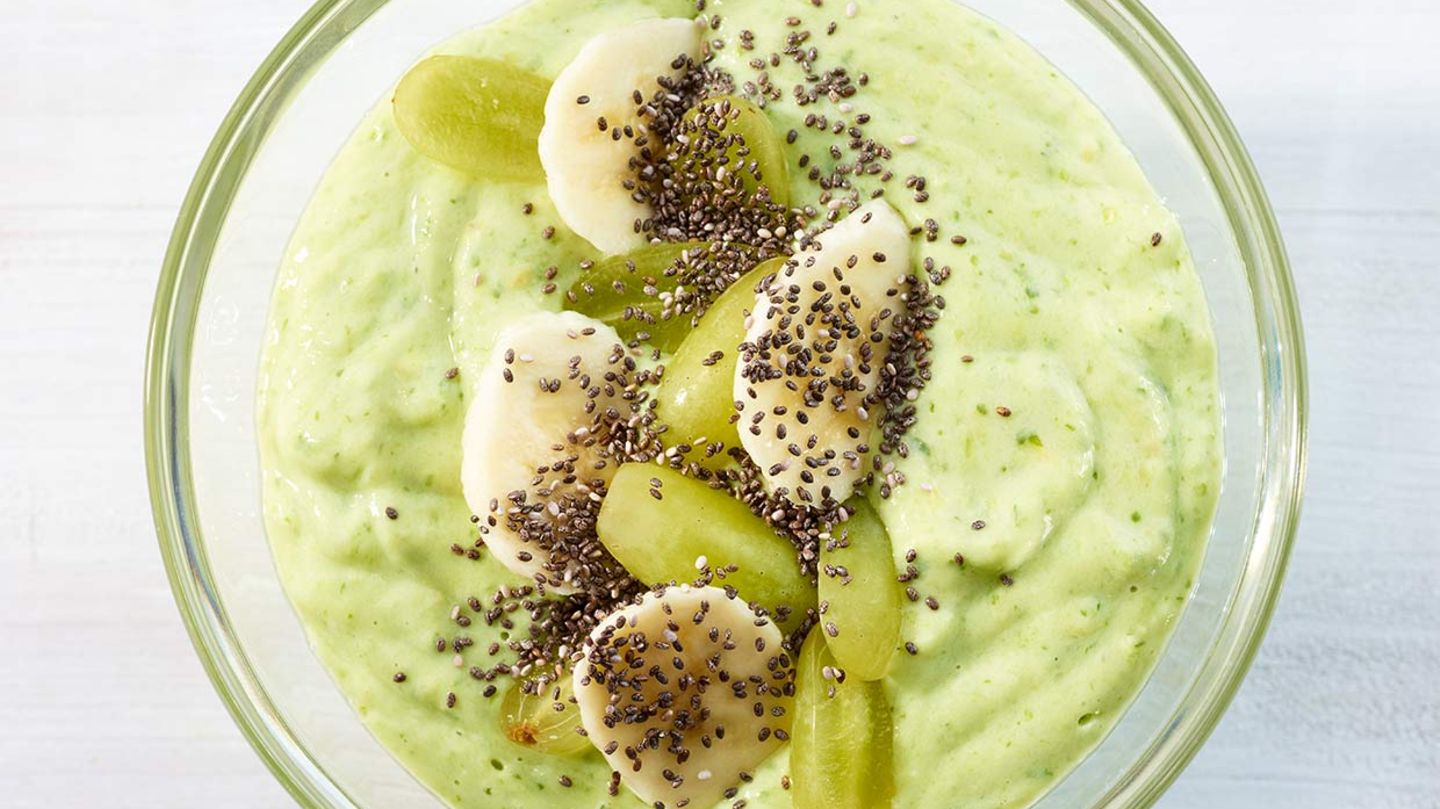 Avocado-Kefir-Bowl Rezept