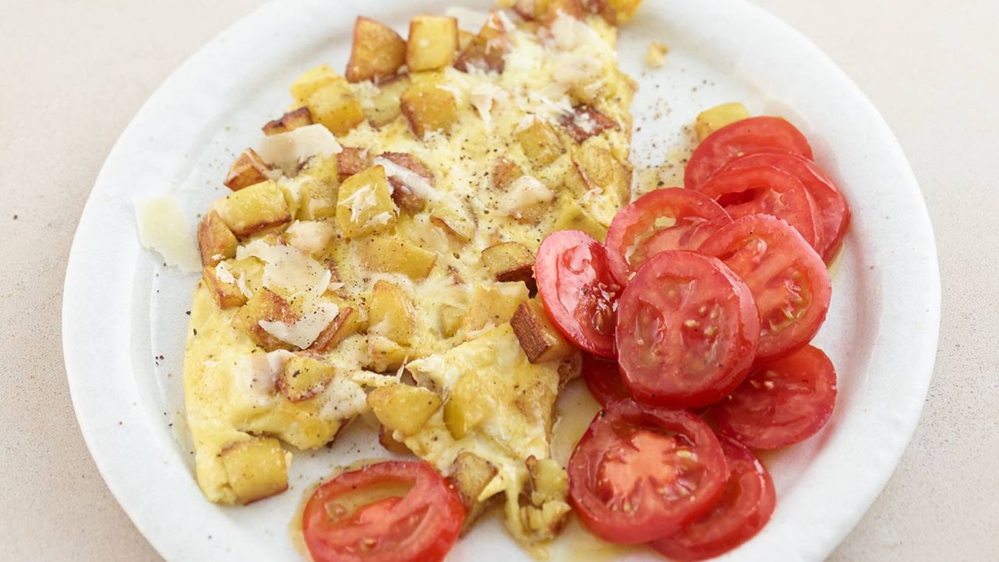 Blitz-Kartoffel-Omelett Rezept