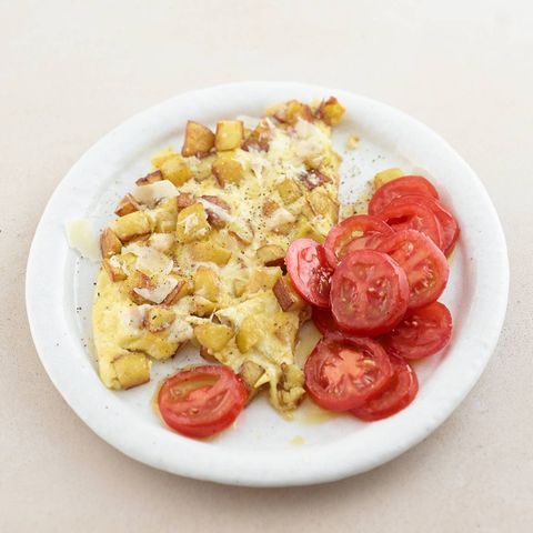 Blitz-Kartoffel-Omelett