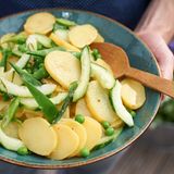 Asia-Kartoffelsalat mit Gurke