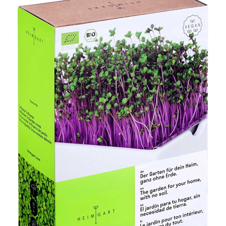 Heimgart-Verpackung