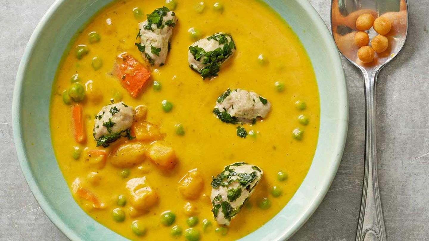 Kürbis-Erbsen-Eintopf: Thermomix ® Rezept