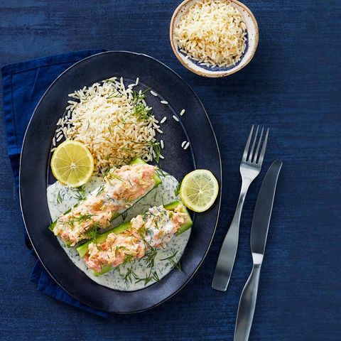 Gurken mit Lachsfüllung für Thermomix ®