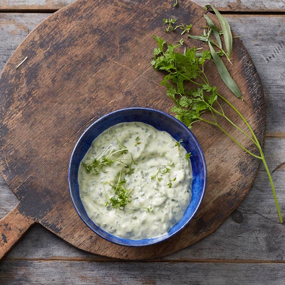 Kräuter-Mayonnaise für Thermomix ®: Rezept