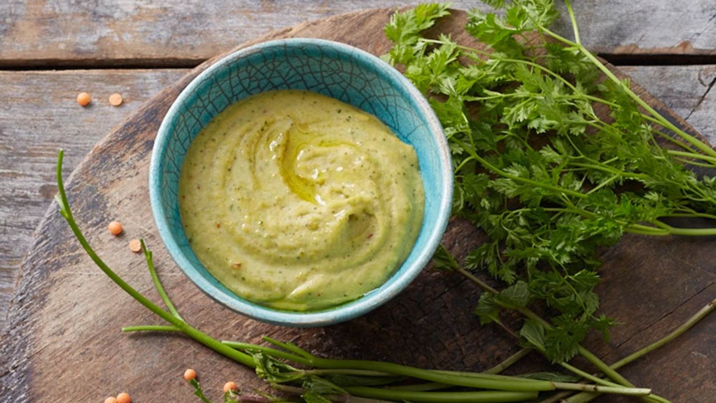 Rote-Linsen-Dip: Thermomix ® Rezept