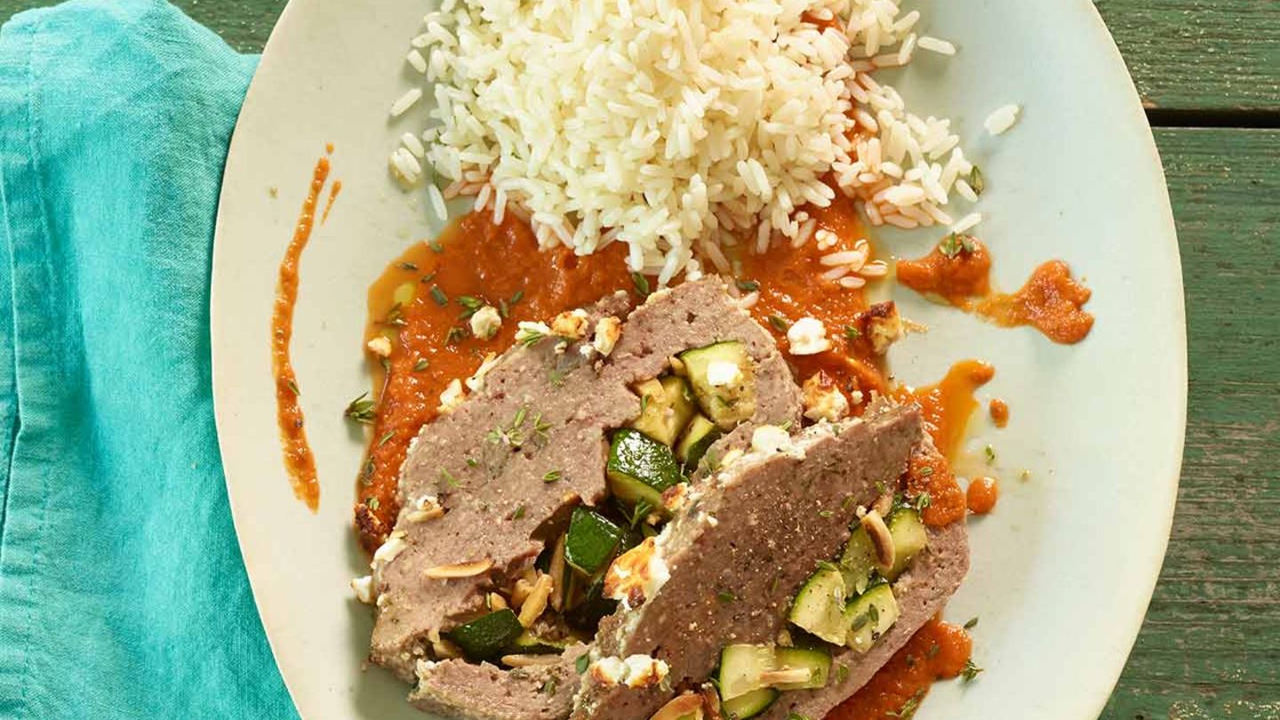 Hackbraten mit Tomatensauce Rezept