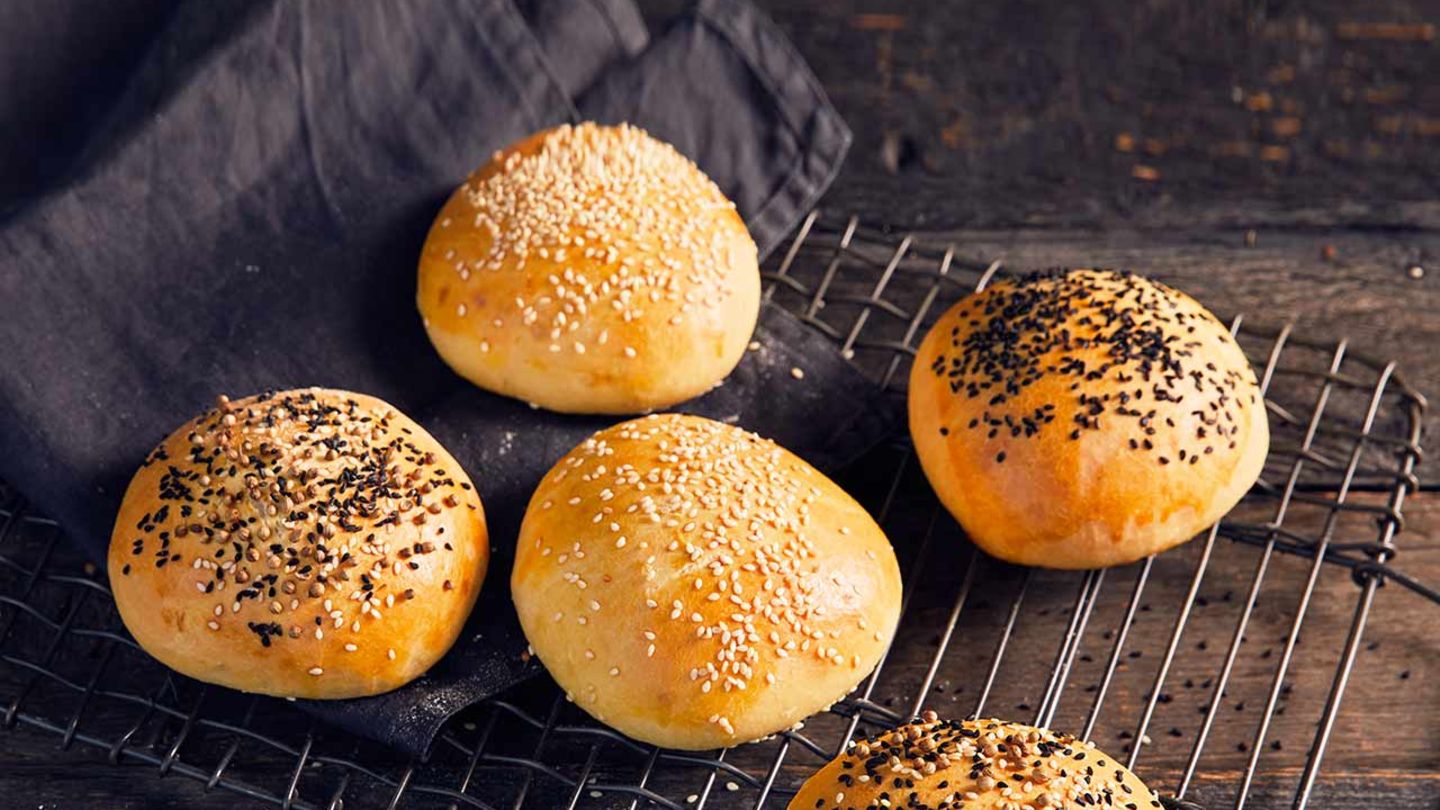 Burger-Brötchen (Buns): Thermomix ® Rezept