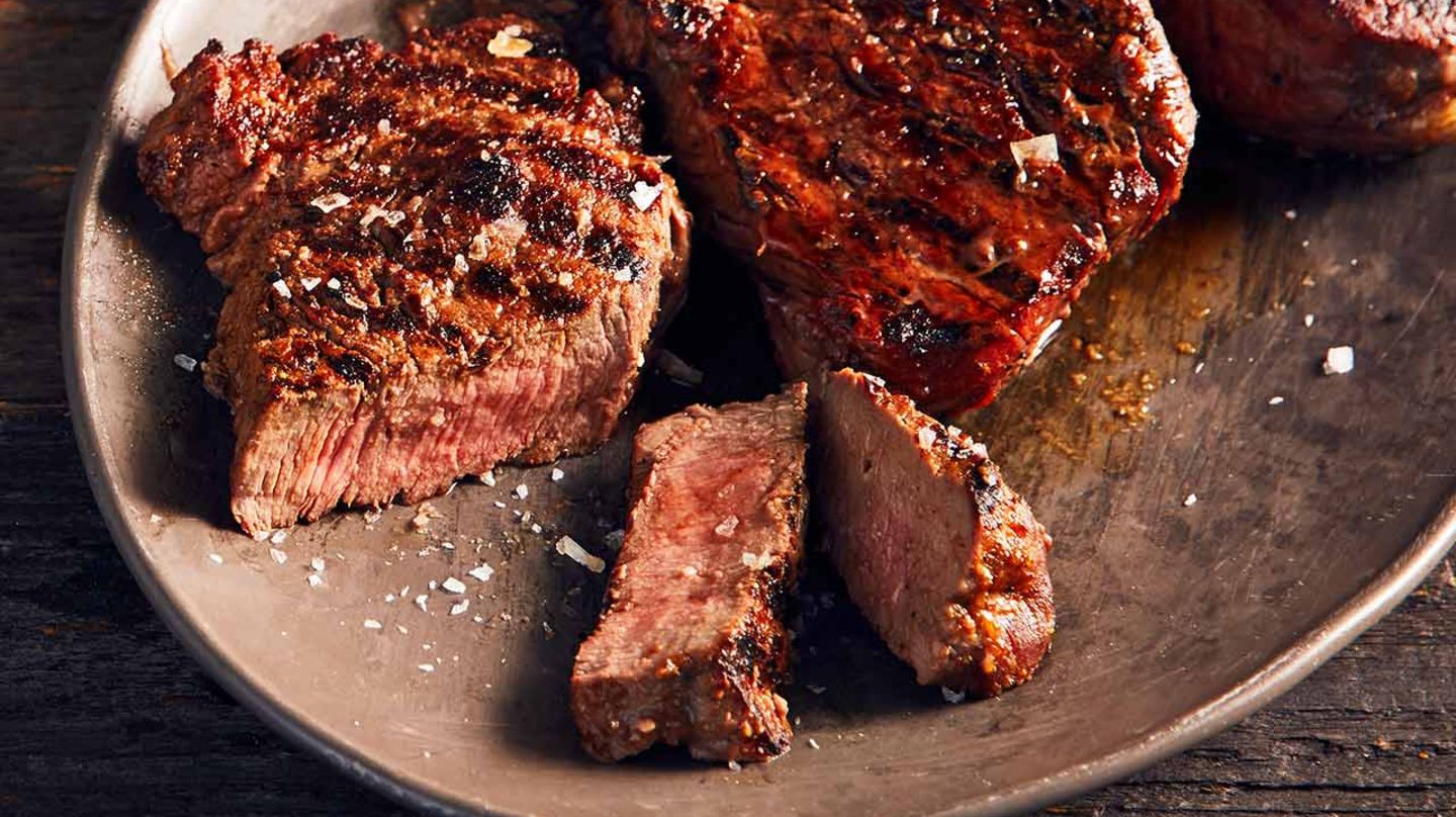 Marinierte Rinderhüftsteaks: Thermomix ® Rezept