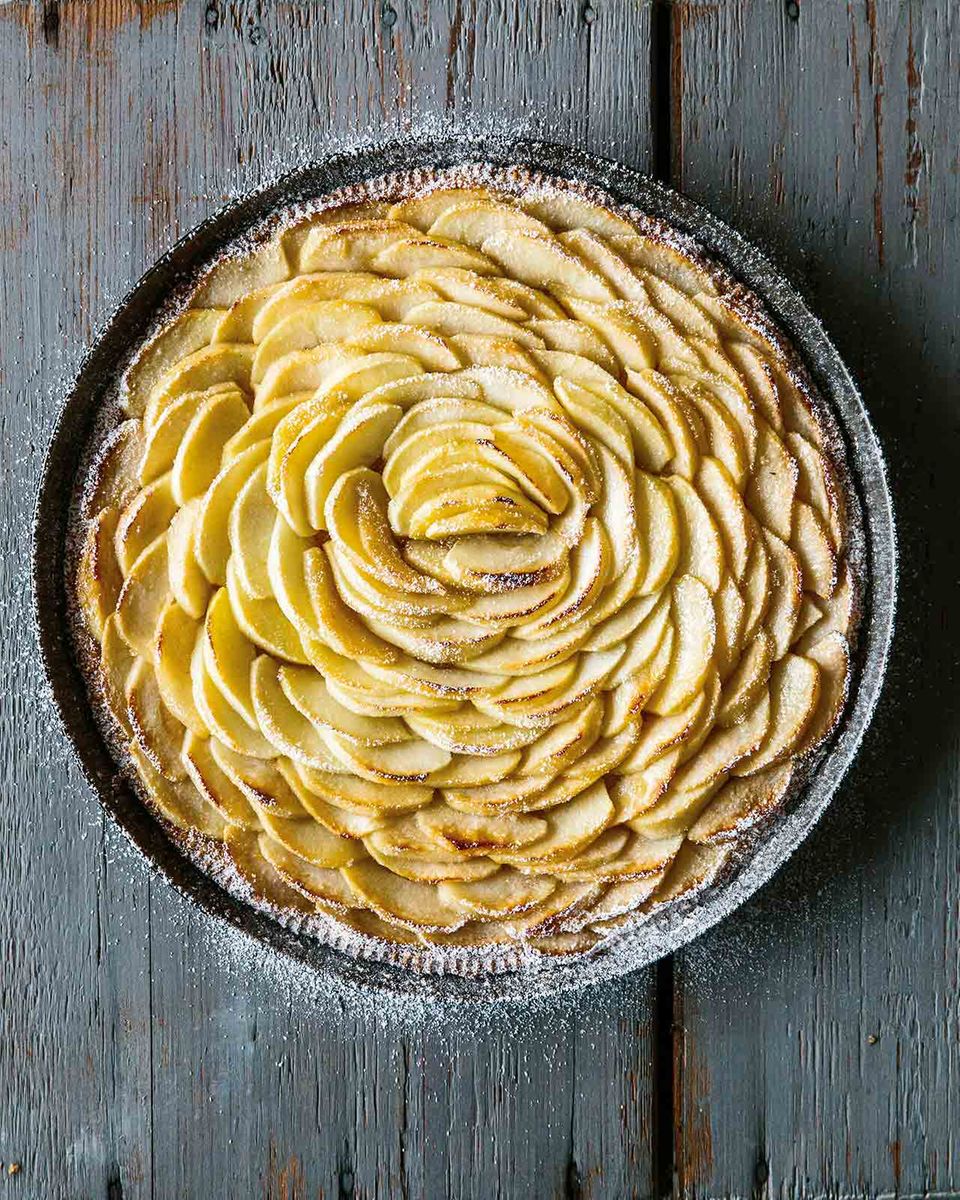 Backen in der Winterzeit - Normannische Apfeltarte Backen in der Winterzeit - Normannische Apfeltarte