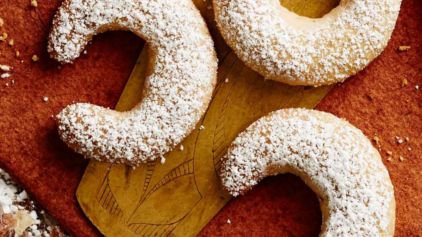 Pekannuss-Tonka-Kipferl Rezept