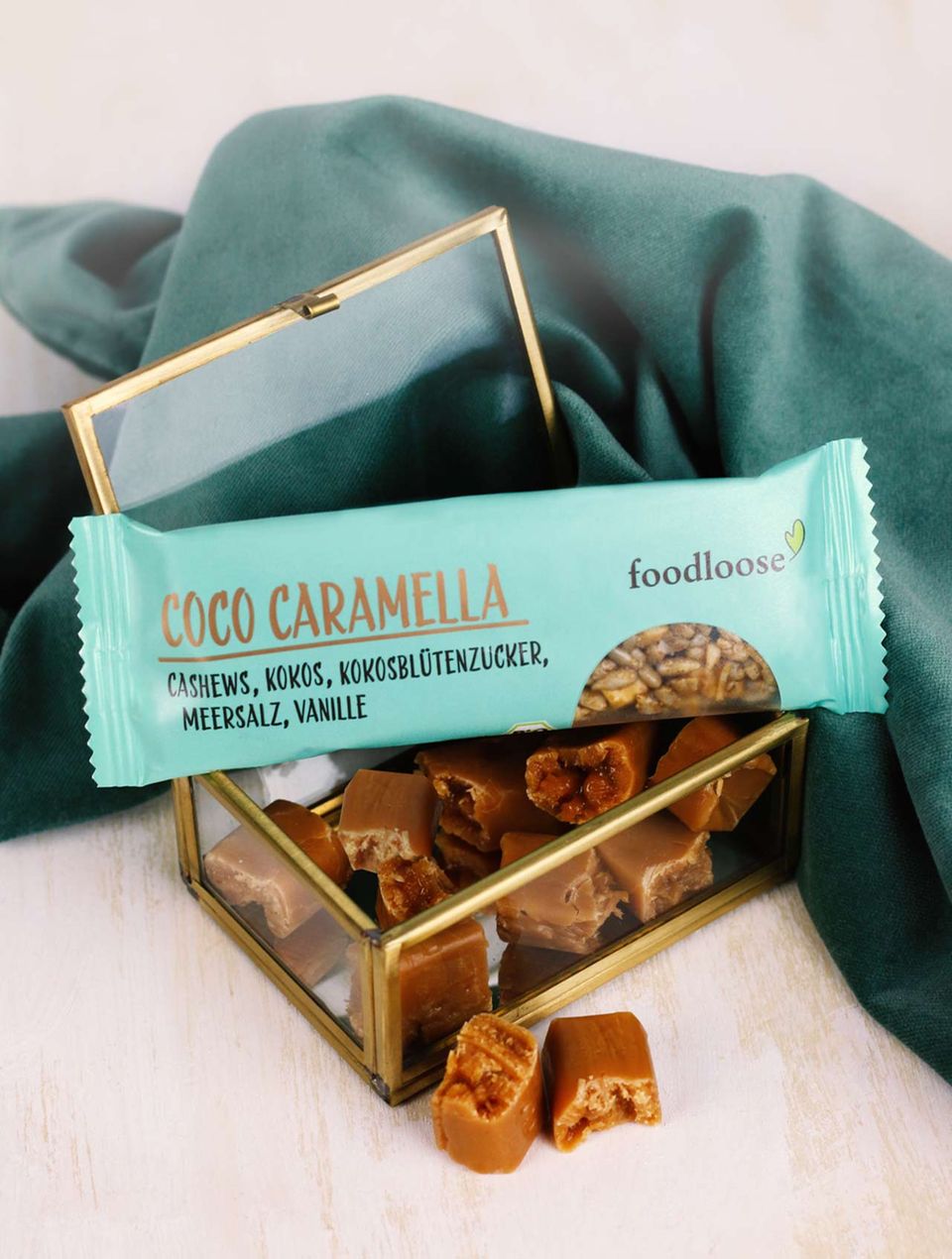 Coco Caramella Nussriegel von foodloose Coco Caramella Nussriegel von foodloose