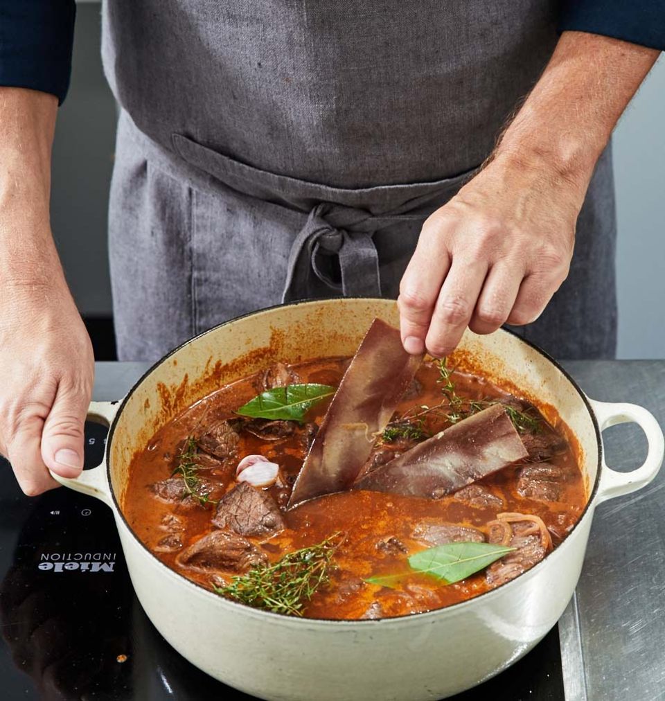 Schritt 5 - Wie macht man Boeuf Bourguignon Schritt 5 - Wie macht man Boeuf Bourguignon
