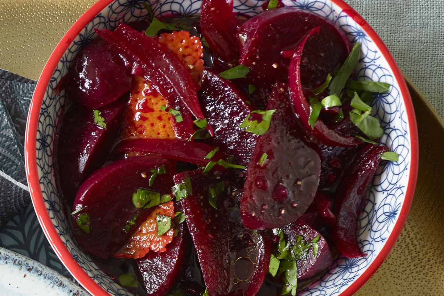 Rote Bete Mit Orange Rezept Essen Und Trinken