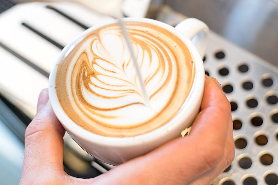 Hermetic Coffee Roasters less political latte art