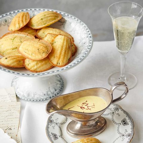 Lauch-Madeleines mit Rouille