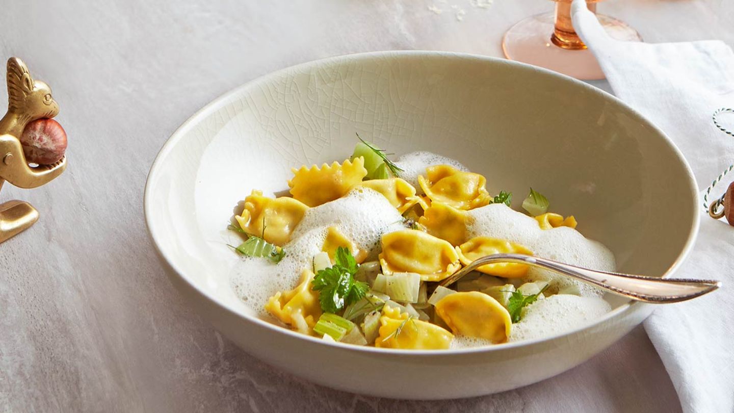 Agnolotti mit Ricotta-Kräuter-Füllung Rezept