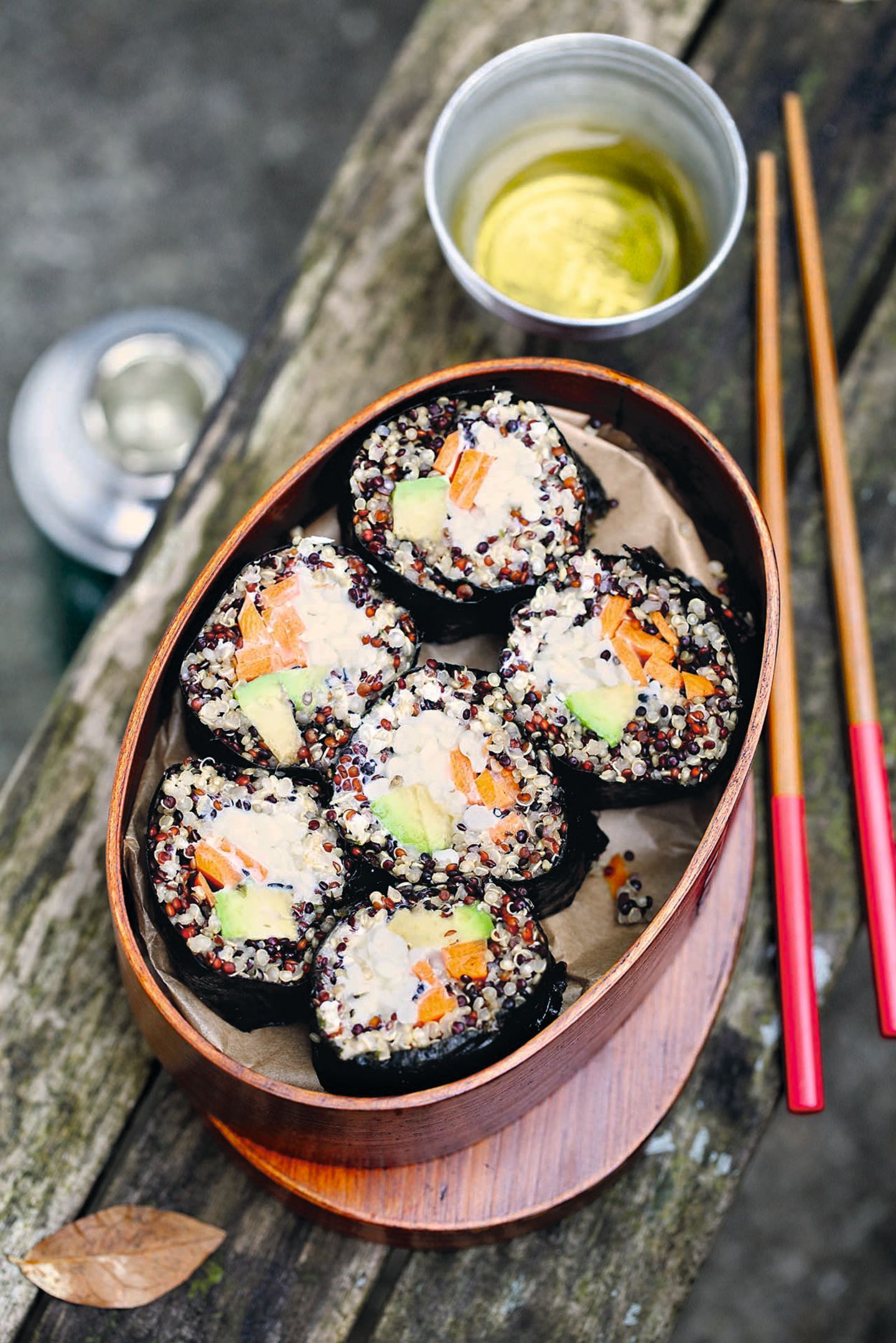 Selbstgemachtes Sushi-to-go Selbstgemachtes Sushi-to-go