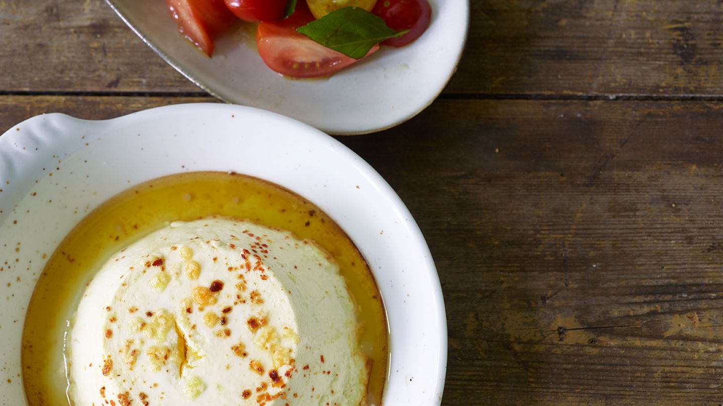 Gebackener Ricotta Rezept