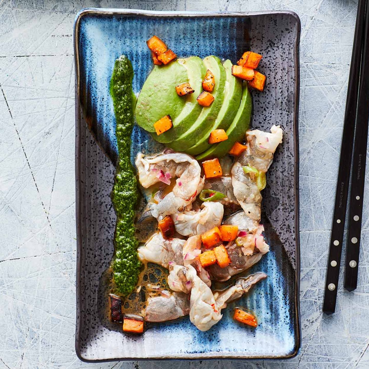 Garnelen Ceviche