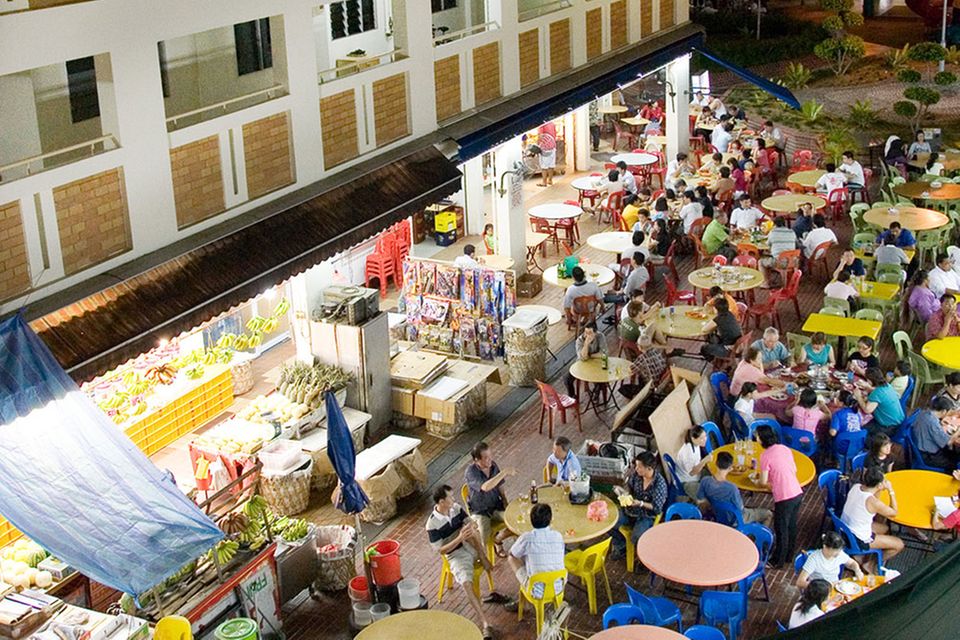Changi Village Hawker Centre Streetfood Singapur