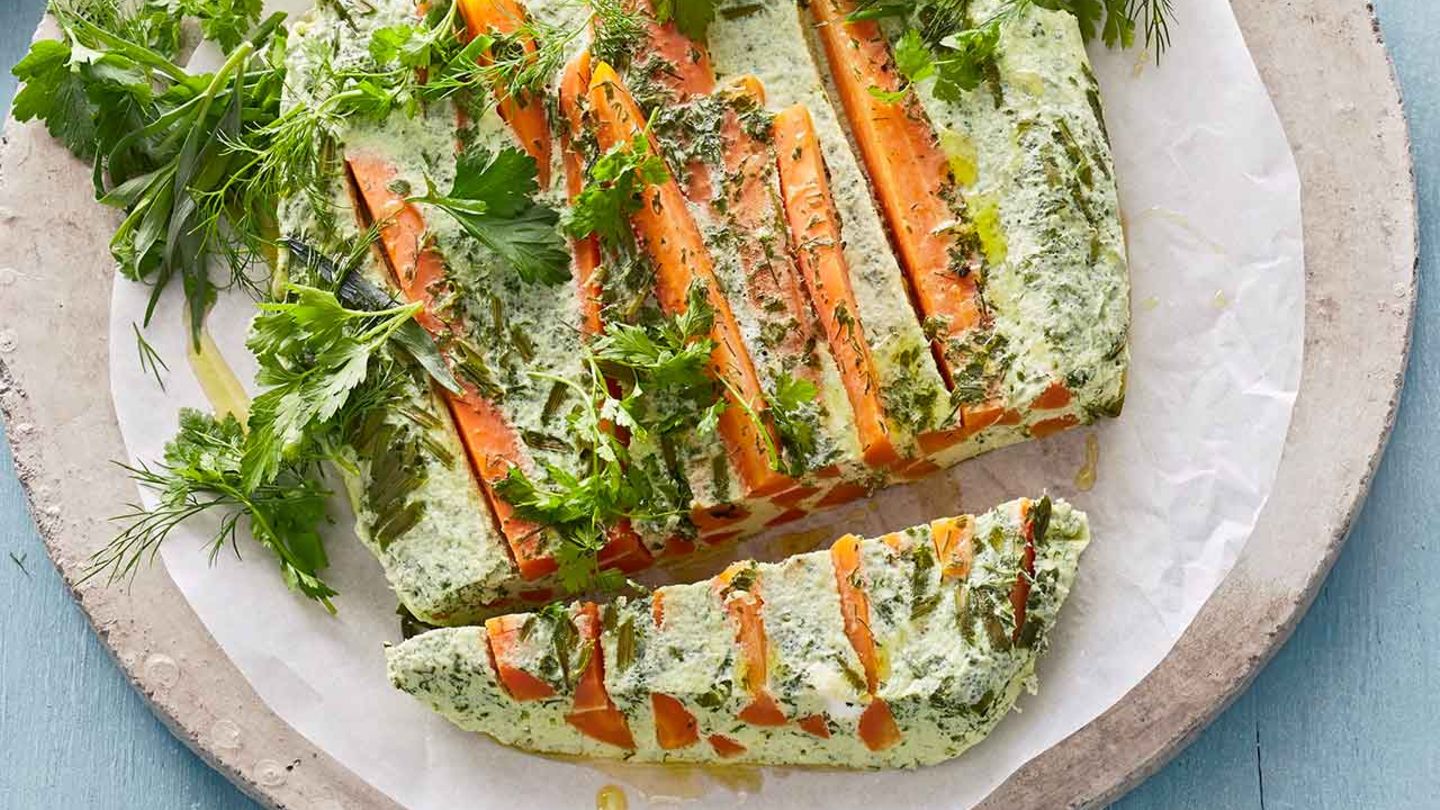 Möhren-Kräuter-Omelett: Thermomix ® Rezept - [ESSEN UND TRINKEN]