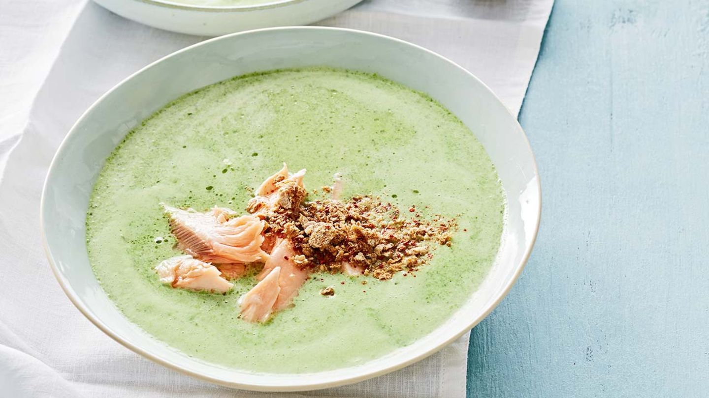 Bärlauchsuppe mit Lachs: Thermomix ® Rezept