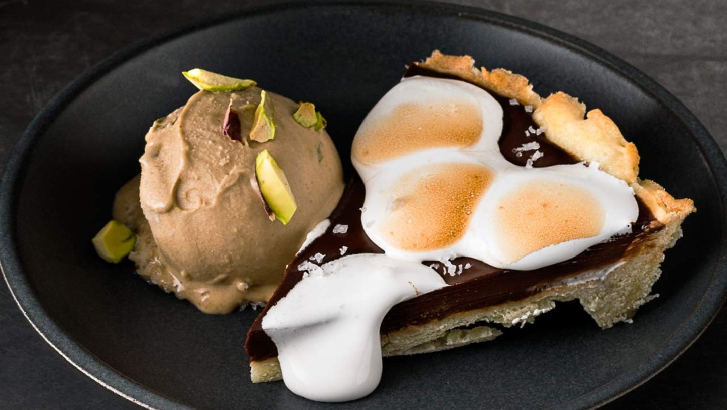 Eis von gebrannten Pistazien Rezept