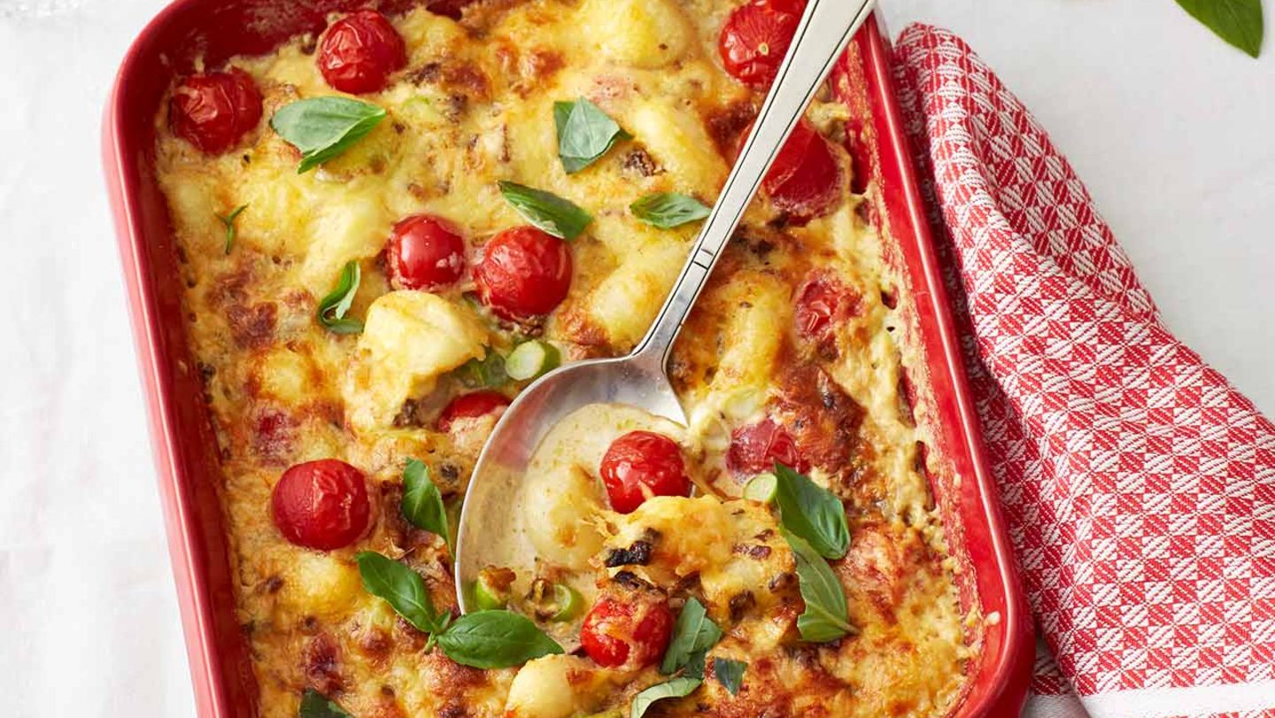 Gnocchi-Auflauf mit Steinpilzen Rezept