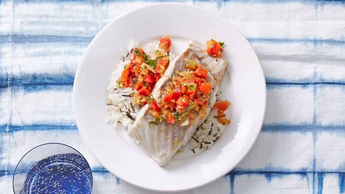 Kreolischer Fisch: Thermomix ® Rezept