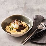 Polenta mit Trüffel und Ei: Thermomix ® Rezept