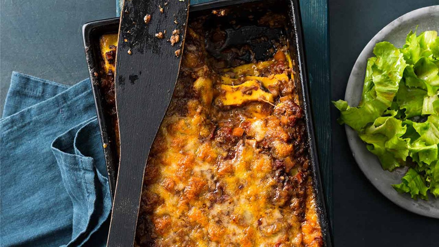 Low-Carb-Pilz-Lasagne Rezept
