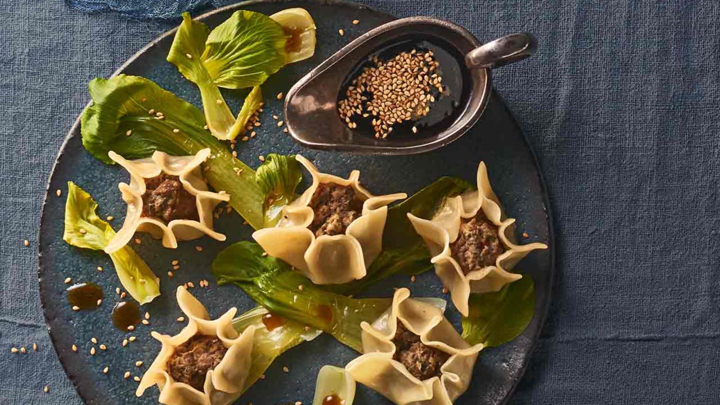 Reh-Dumplings mit Pak Choi: Thermomix ® Rezept