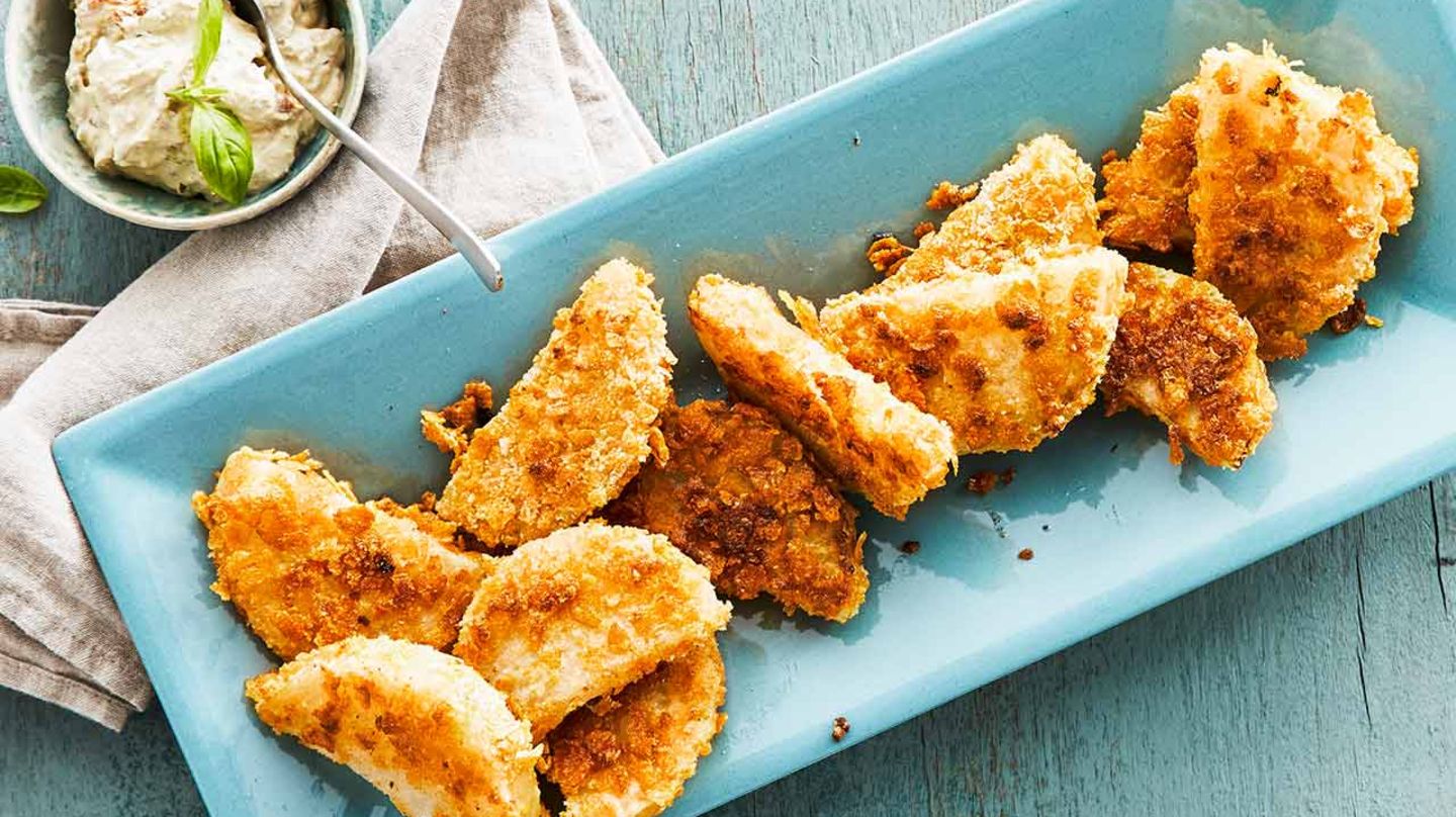 Kohlrabi-Basilikum-Schnitzel: Thermomix ® Rezept