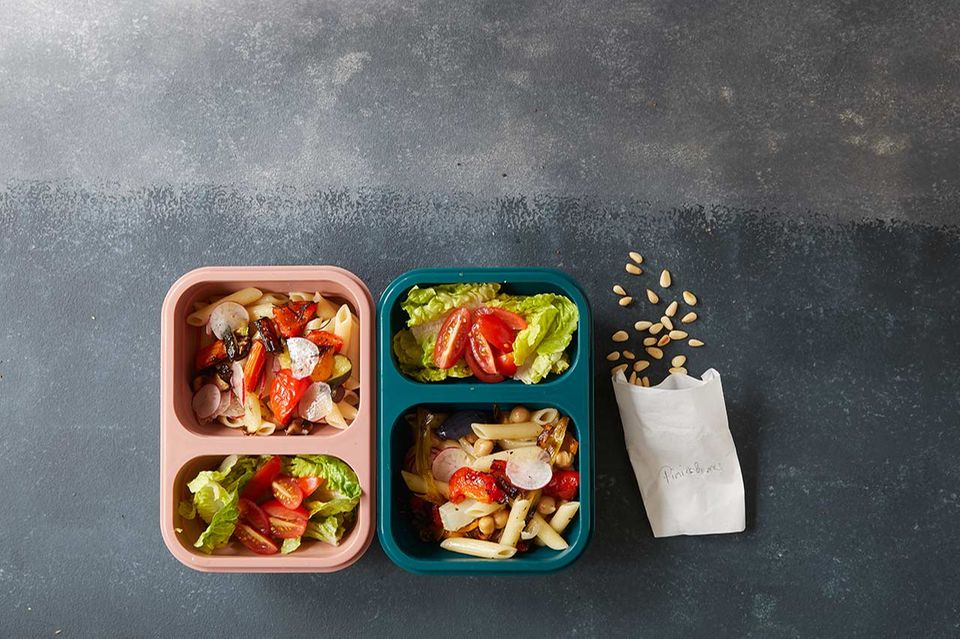 Nudelsalat "Alles schön vorbereitet" Nudelsalat "Alles schön vorbereitet"