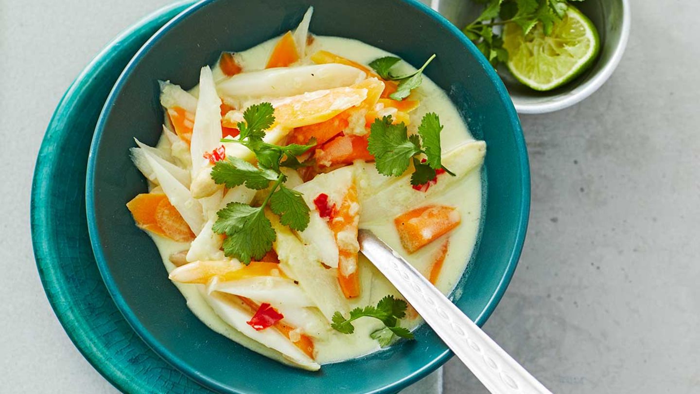 Spargelcurry: Thermomix ® Rezept