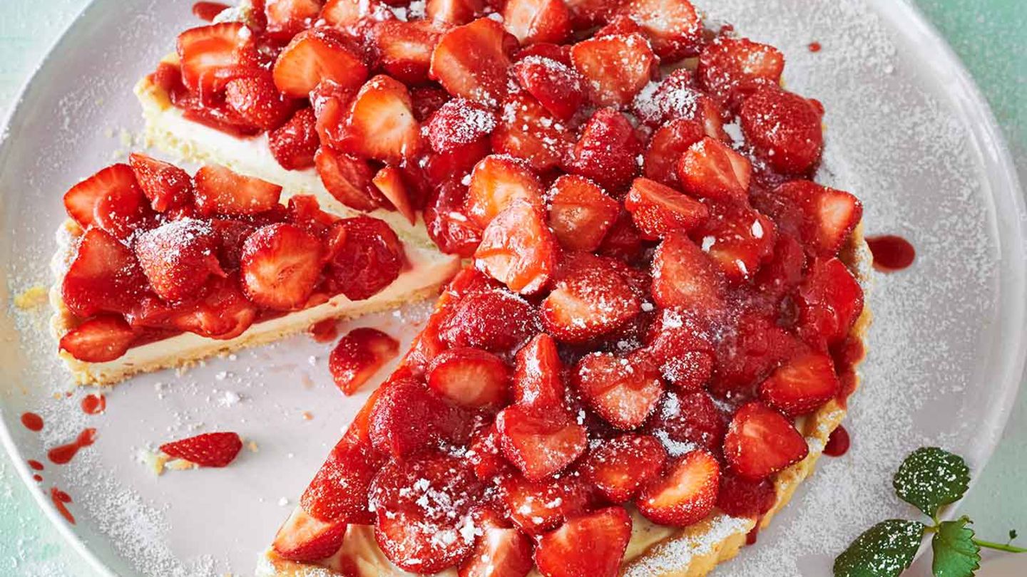 Erdbeer-Tarte: Thermomix ® Rezept